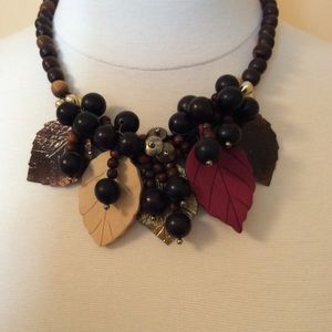 Wood Bead Necklace